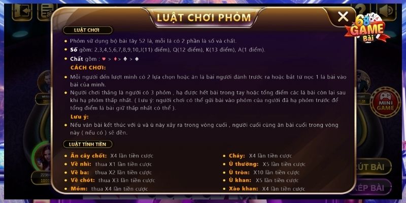 Luật chơi cơ bản